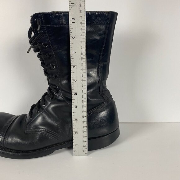 Men's Black Leather Boots - Picture 13 of 13